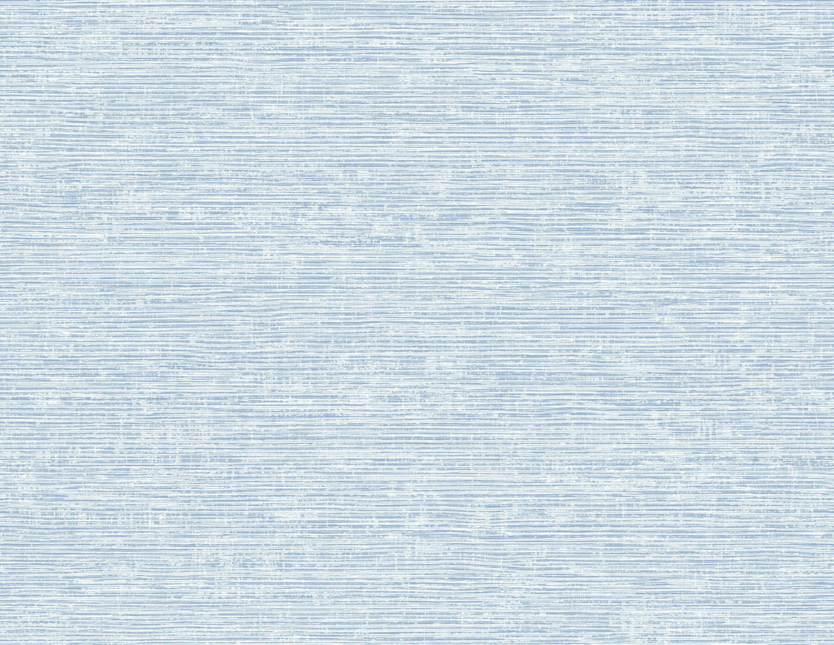 A-Street Prints Tiverton Faux Grasscloth Sky Blue Wallpaper