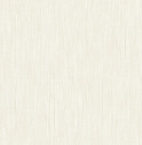 A-Street Prints Spring Fabric Textures Off-White Wallpaper