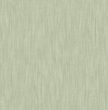 A-Street Prints Spring Fabric Textures Sage Wallpaper