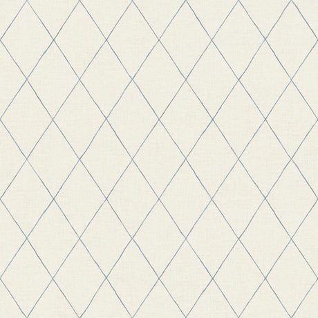 A-Street Prints Spring Geometrics Blue Wallpaper