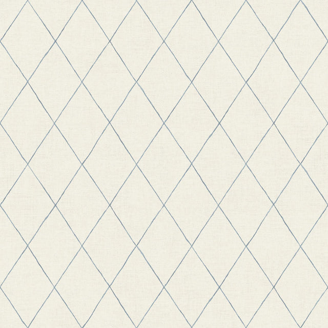 A-Street Prints Spring Geometrics Blue Wallpaper