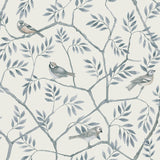 A-Street Prints Spring Trees Light Blue Wallpaper