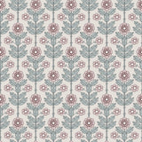 A-Street Prints Spring Flowers Eggshell Wallpaper