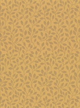 A-Street Prints Spring Leaves Mustard Wallpaper