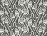 A-Street Prints Nambiti Black Geometric Wallpaper