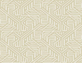 A-Street Prints Nambiti Cream Geometric Wallpaper