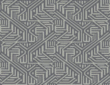 A-Street Prints Nambiti Charcoal Geometric Wallpaper