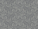 A-Street Prints Nambiti Geometric Charcoal Wallpaper