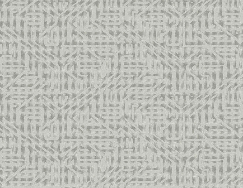 A-Street Prints Nambiti Grey Geometric Wallpaper