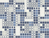 A-Street Prints Bantry Blue Geometric Wallpaper