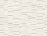 A-Street Prints Fresnaye Linen Stripe Light Grey Wallpaper