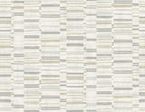 A-Street Prints Fresnaye Grey Linen Stripe Wallpaper