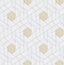 A-Street Prints Granada Silver Geometric Wallpaper
