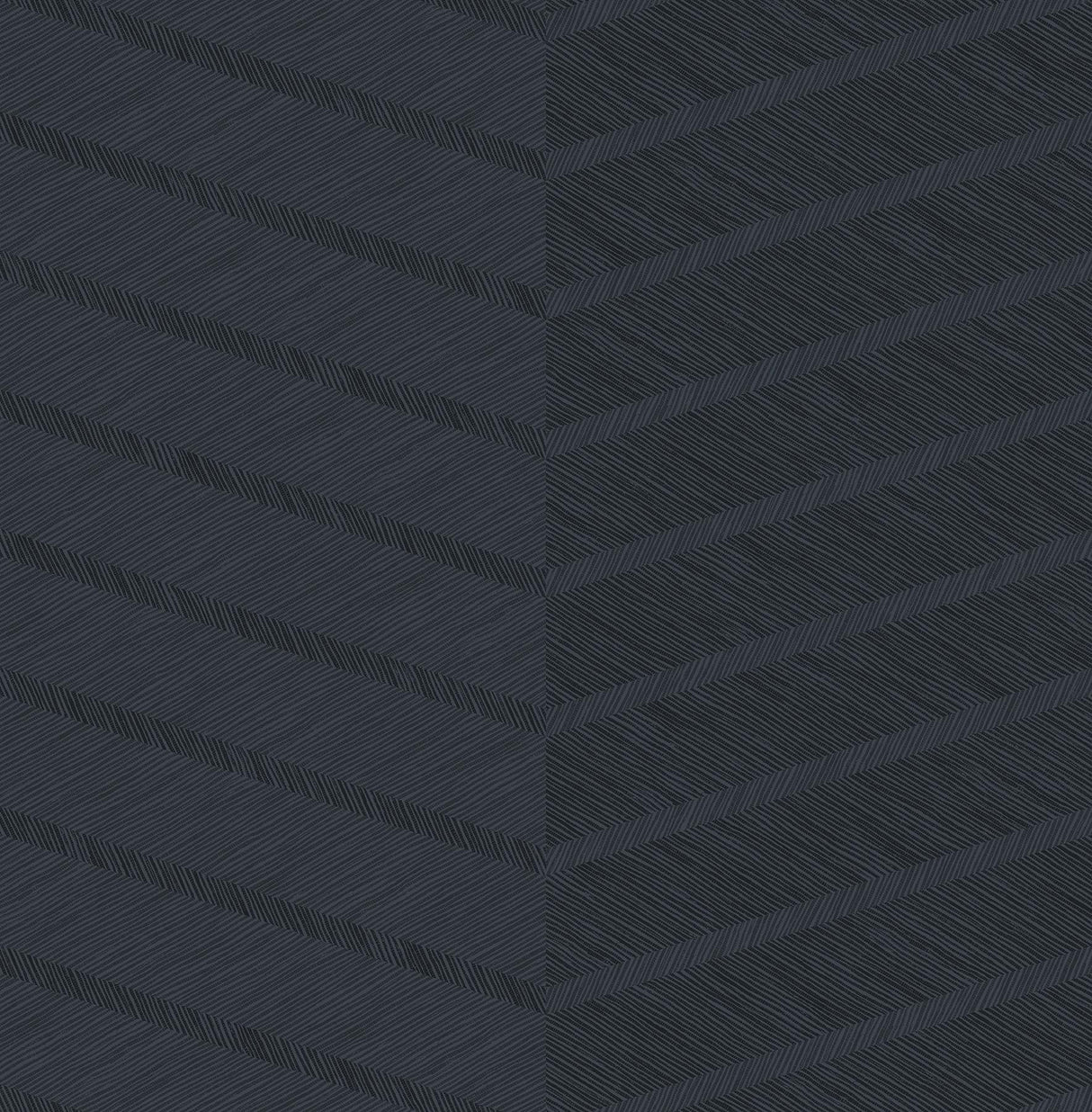 A-Street Prints Aspen Indigo Chevron Wallpaper