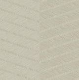 A-Street Prints Aspen Chevron Champagne Wallpaper