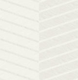 A-Street Prints Aspen White Chevron Wallpaper