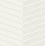 A-Street Prints Aspen White Chevron Wallpaper