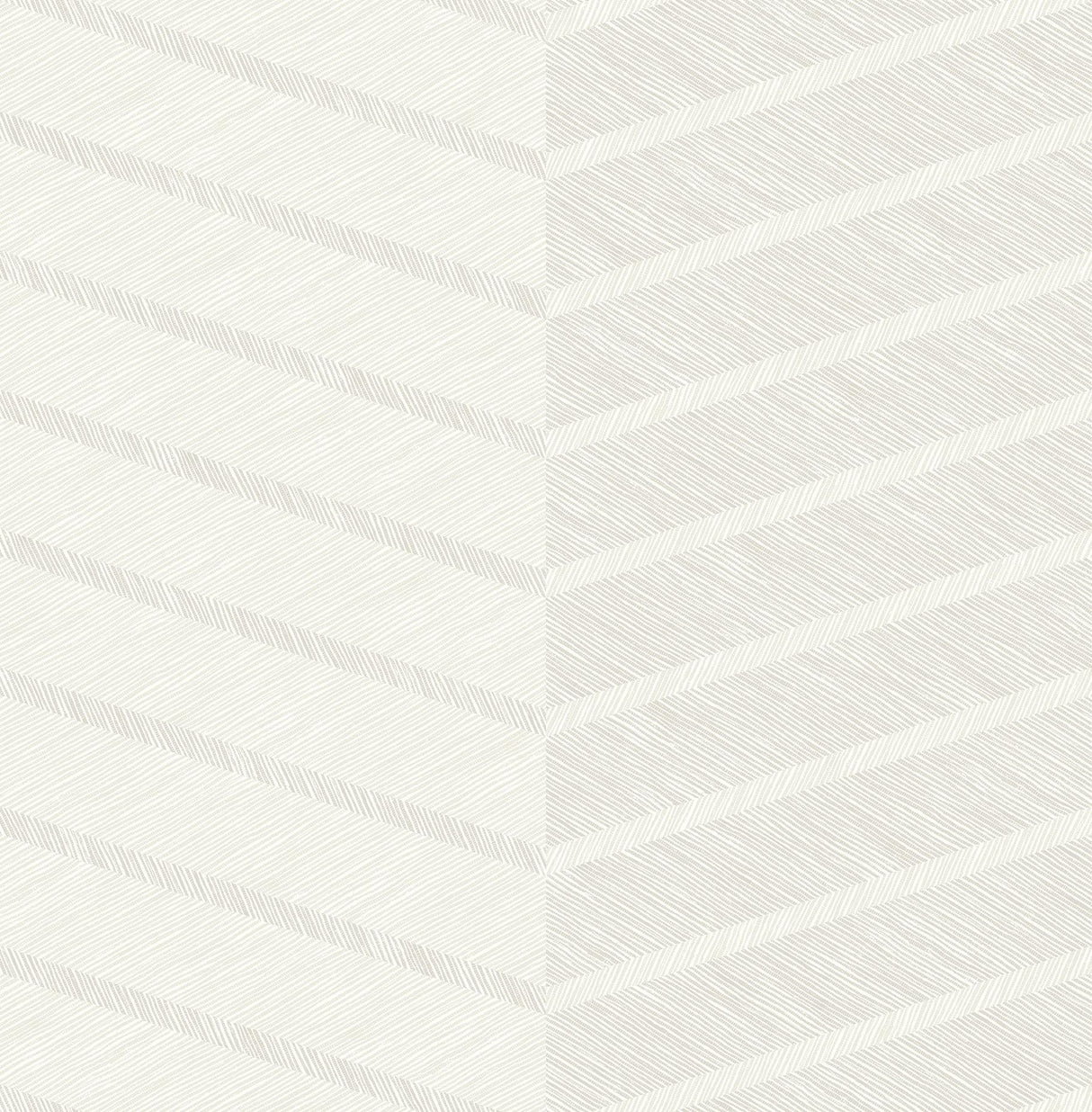 A-Street Prints Aspen Chevron White Wallpaper