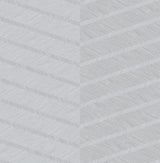 A-Street Prints Aspen Grey Chevron Wallpaper