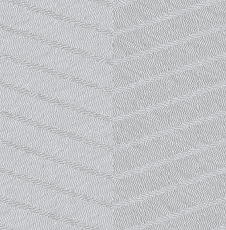 A-Street Prints Aspen Chevron Grey Wallpaper
