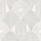 A-Street Prints Westport Dove Geometric Wallpaper