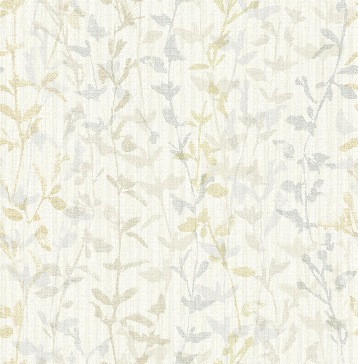 A-Street Prints Thea Light Grey Floral Trail Wallpaper