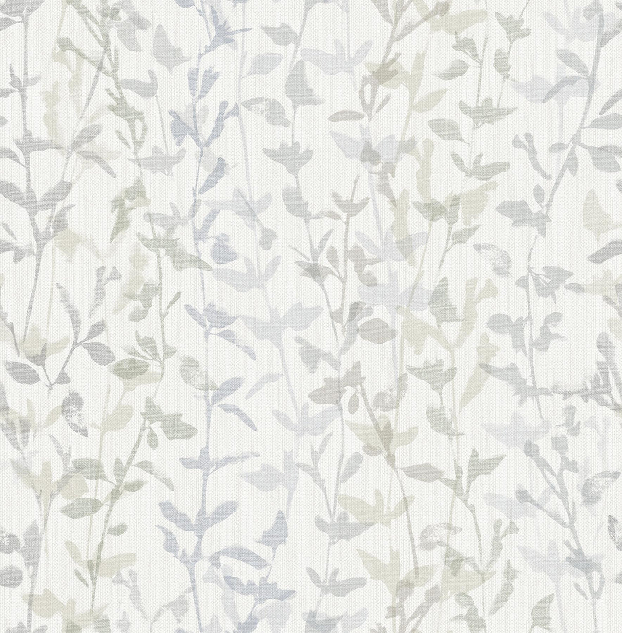 A-Street Prints Thea Grey Floral Trail Wallpaper
