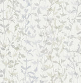 A-Street Prints Thea Grey Floral Trail Wallpaper