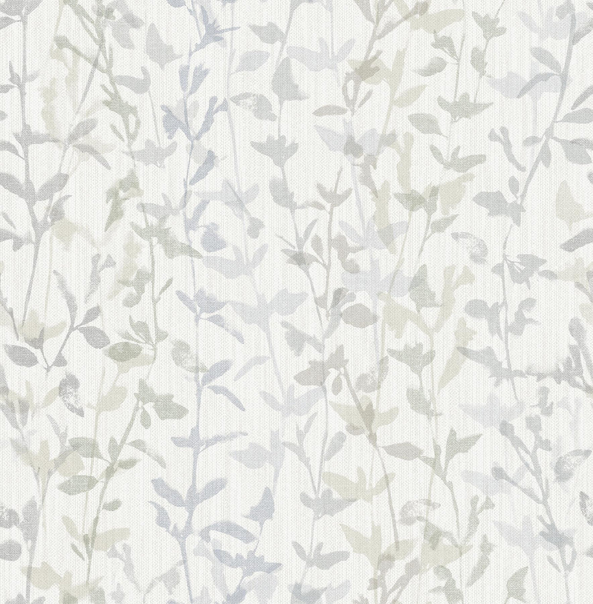 A-Street Prints Thea Floral Trail Grey Wallpaper