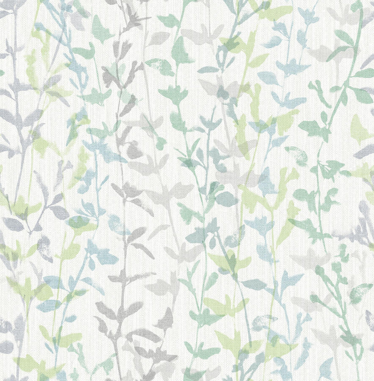 A-Street Prints Thea Green Floral Trail Wallpaper