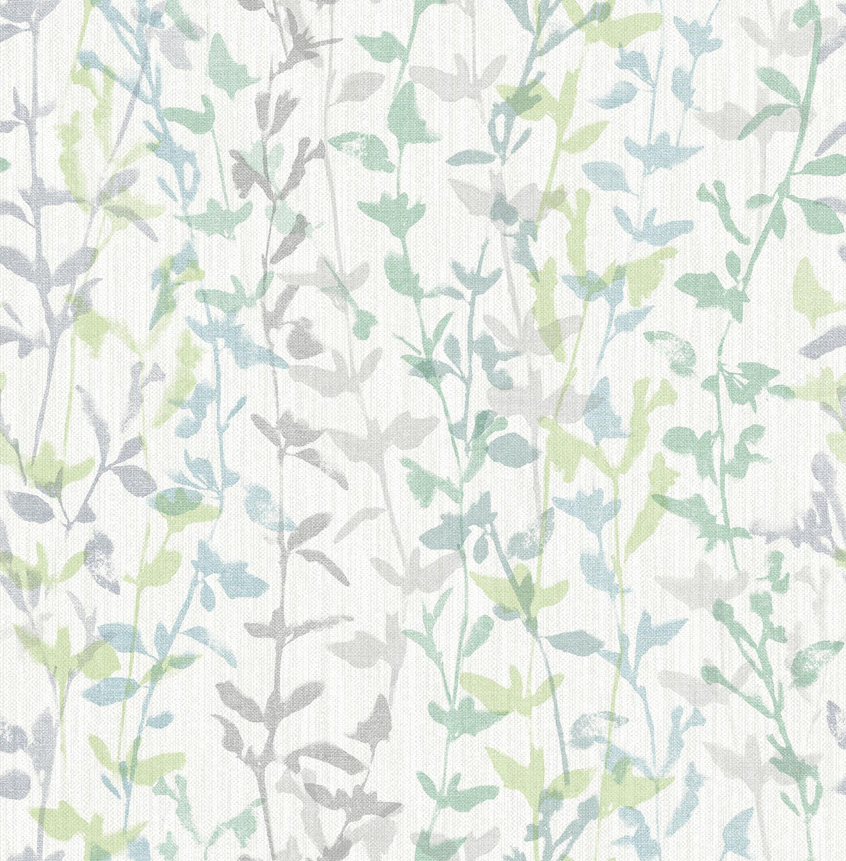 A-Street Prints Thea Floral Trail Green Wallpaper