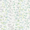 A-Street Prints Thea Green Floral Trail Wallpaper