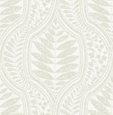 A-Street Prints Juno Beige Ogee Wallpaper