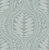 A-Street Prints Juno Ogee Teal Wallpaper