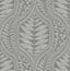 A-Street Prints Juno Dark Grey Ogee Wallpaper