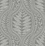 A-Street Prints Juno Dark Grey Ogee Wallpaper