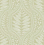 A-Street Prints Juno Green Ogee Wallpaper