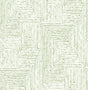 A-Street Prints Merritt Green Geometric Wallpaper