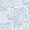A-Street Prints Merritt Indigo Geometric Wallpaper