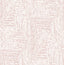 A-Street Prints Merritt Red Geometric Wallpaper