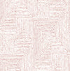 A-Street Prints Merritt Red Geometric Wallpaper