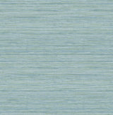 A-Street Prints Barnaby Light Blue Faux Grasscloth Wallpaper