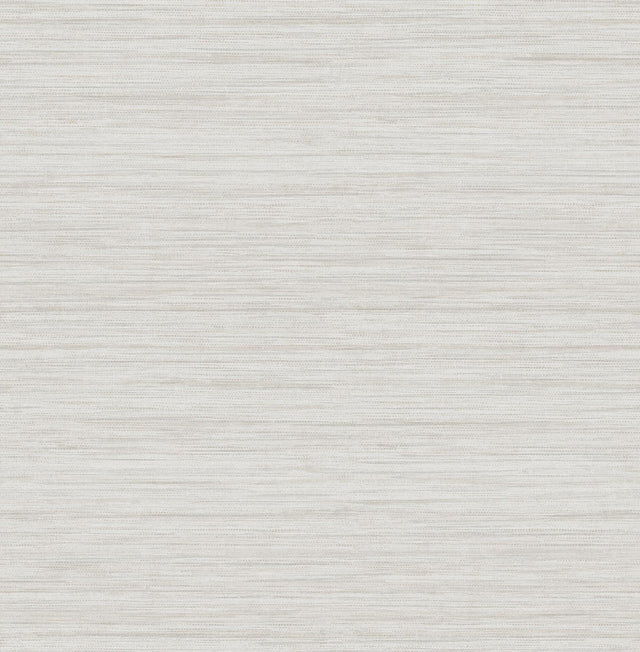 A-Street Prints Barnaby Off-White Faux Grasscloth Wallpaper