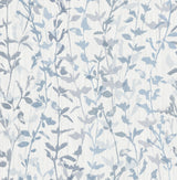 A-Street Prints Thea Blue Floral Trail Wallpaper