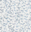 A-Street Prints Thea Blue Floral Trail Wallpaper