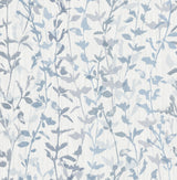 A-Street Prints Thea Floral Trail Blue Wallpaper
