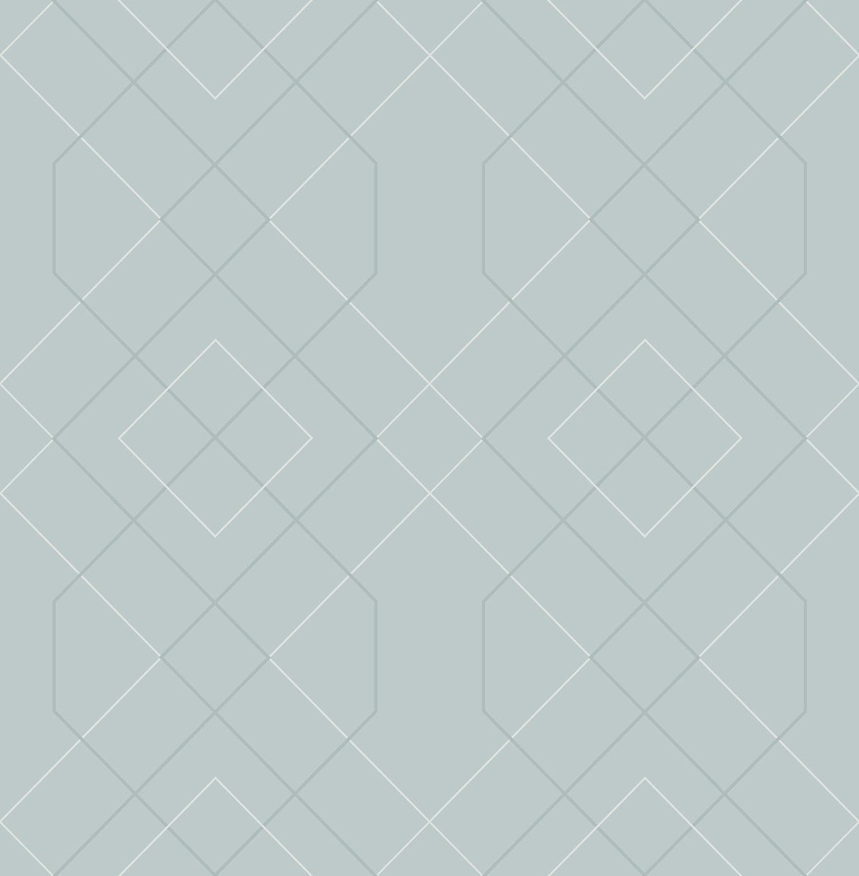 A-Street Prints Ballard Light Blue Geometric Wallpaper