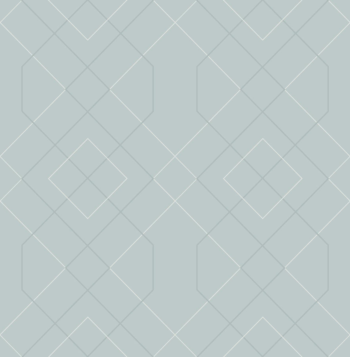 A-Street Prints Ballard Geometric Light Blue Wallpaper