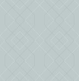 A-Street Prints Ballard Geometric Light Blue Wallpaper