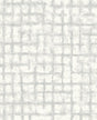 A-Street Prints Shea Light Grey Distressed Geometric Wallpaper